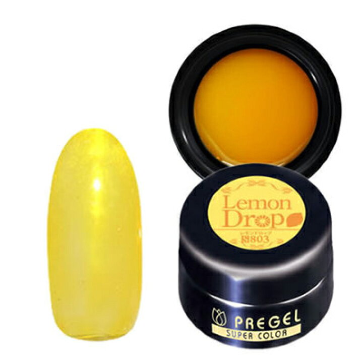 楽天市場 Pregel プリジェル カラーex ジェルネイル カラージェル 3g 803 レモンドロップ ネコポス対応 グルービーネイル 楽天市場 Pregel プリジェル カラーex ジェルネイル カラージェル 3g 803 レモンドロップ ネコポス対応 グルービーネイル