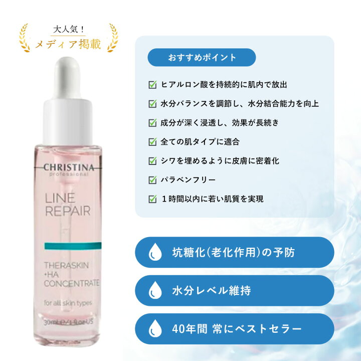 楽天市場】◇クリスティーナ テラスキン ラインリペア 30ml 美容液 