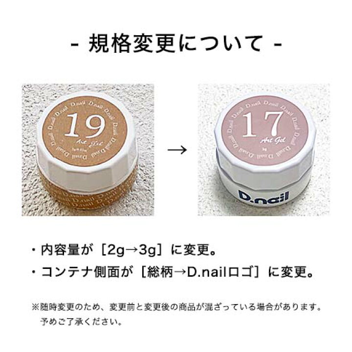 楽天市場】D.nail アートジェル (極ジェル) 2g 28色 全色セット 01~24 
