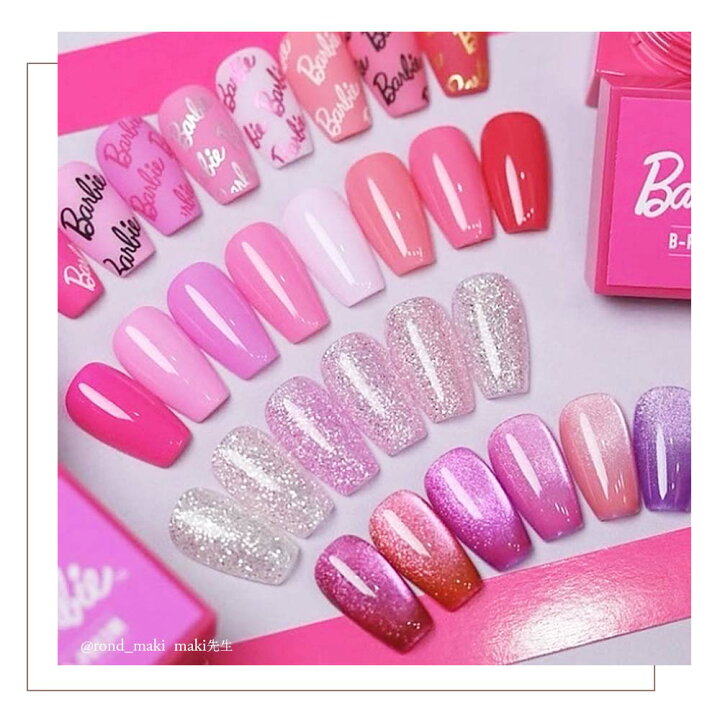 楽天市場】バービー Barbie マグジェル 10g 6色セット MG01~06 