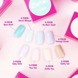 �o�[�r�[ Barbie �J���[�W�F�� �z���C�g�p�X�e���V���[�Y 3g �S8�F PS01M~08M �p�X�e���J���[ �W�F���l�C�� �J���[�W�F���y�l�R�|�X�Ή��z