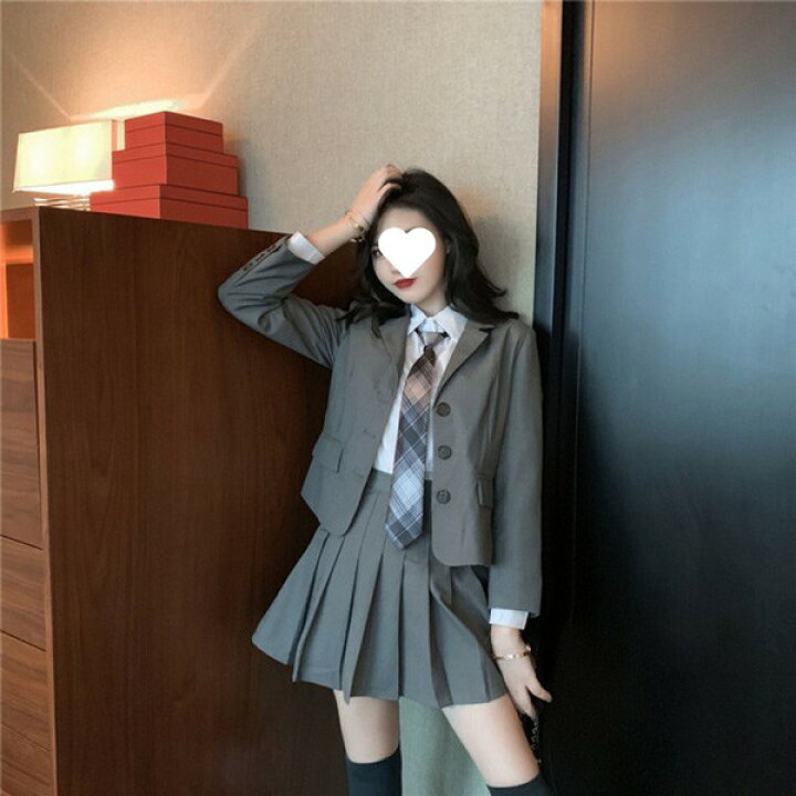 楽天市場】制服 ブレザー スカート ネクタイ セット 4点セット 女子 