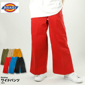 ディッキーズ DICKIES レディース チノパンツ チノパン きれいめ ワイド バギー ワイドパンツ バギーパンツ おしゃれ ワーク ストレッチ