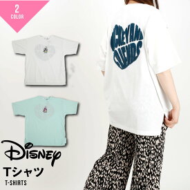 ディズニー Tシャツ tシャツ 半袖 オーバーサイズ レディース 婦人 ミッキー グーフィー ドナルド
