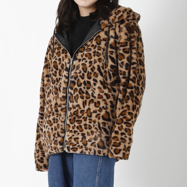 楽天市場】【処分価格】ファー パーカー ジャケット ボア フリース 