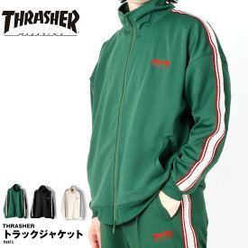 スラッシャー THRASHER トラックジャケット ラインジャケット ジャケット ジャージ スウェット メンズ レディース おしゃれ