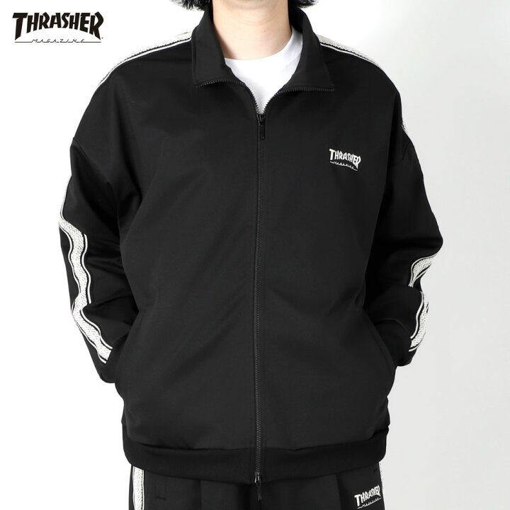 楽天市場】スラッシャー THRASHER トラックジャケット ライン 