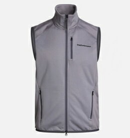 Peak Performance ピークパフォーマンス Chill Light Vest Qui Grey Met ストレッチベスト