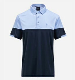 PeakPerformance ピークパフォーマンス 24 Player Block Polo Salute Blue/Amity Blue