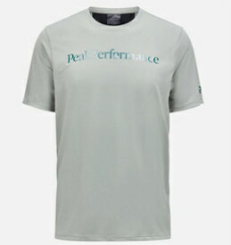 PeakPerformance ピークパフォーマンス Alum Light Short Sleeve Limit Green 化繊Tシャツ