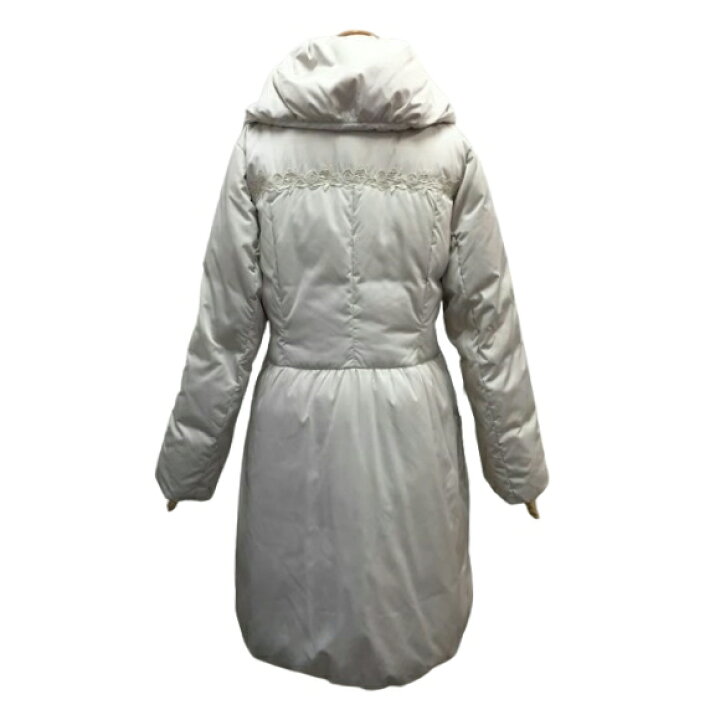 楽天市場】スーパービューティー ダウンコート ビジューボタン&レース  