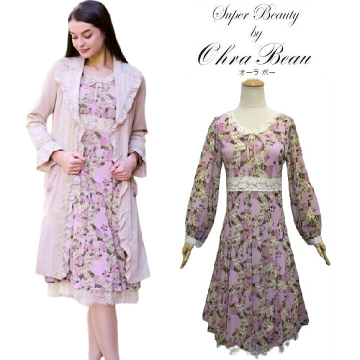 楽天市場】スーパービューティー ワンピース パワーネット バラ柄 2024  