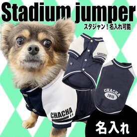 犬服【G-snap】スタジャン ブルー 青 BLUE 新作 名入れ 犬 ギフト 犬用 ウェア ドッグウエア 犬の服 秋冬 2023 スポーツ ペットかっこいい プレゼント オリジナル M L XL XXL ワンちゃん うちの子グッズ おでかけ お散歩 イベント 小型犬 薄手 人気 インスタ 映え トップス