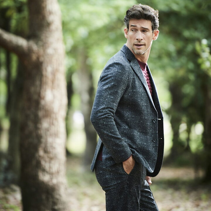 楽天市場】[SALE] ジーステージ セットアップ スーツ グレンチェック  