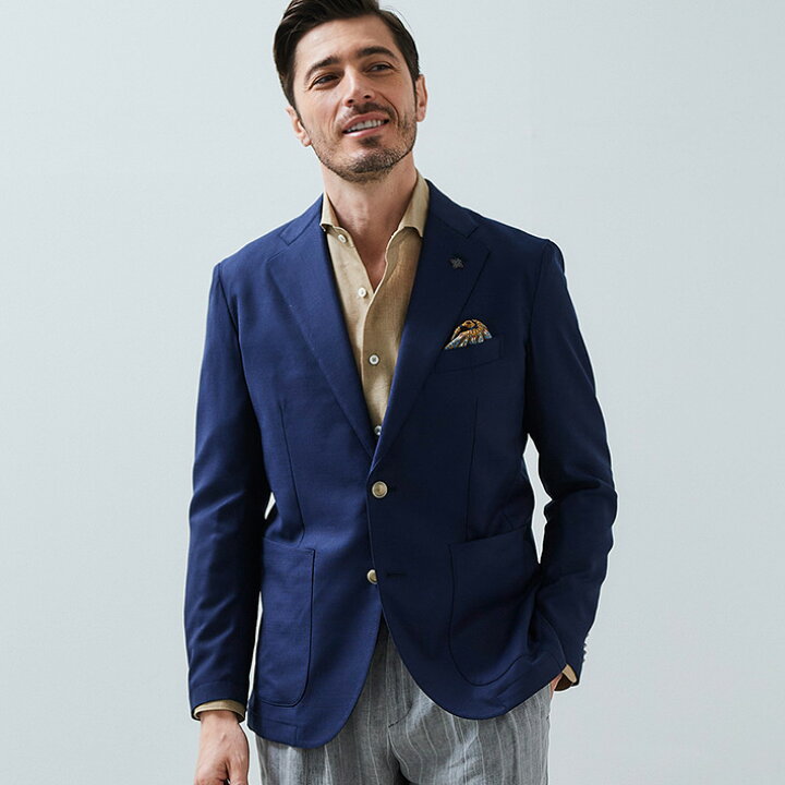 楽天市場】［SALE ］ジーステージ イタリア 紺ブレ ジャケット  