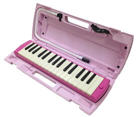 【15日までポイント10倍】YAMAHA/ヤマハ　P-32EP＋どれみシール　ピンク　新モデル　32鍵盤ピアニカ　鍵盤ハーモニカ