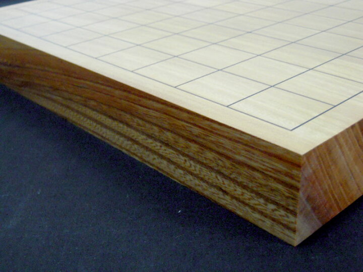 楽天市場】欅1.5寸卓上将棋盤☆将棋盤では大変珍しい、欅/ケヤキです 