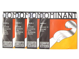 【譜面台付きも選べる】バイオリン弦 ドミナント EADG線セット (E線 No.129 ボールエンド) Dominant 4/4 THOMASTIK トマスティック社