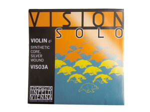 Thomastik Vision SOLO VIS03A 4/4�T�C�Y D�� �o�C�I������ �V���Z�e�B�b�N�R�A/�V���o�[�� �g�}�X�e�B�b�N ���B�W���� �\��
