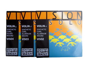 Thomastik Vision SOLO ADG���Z�b�g�iVIS02�CVIS03�CVIS04�j 4/4�T�C�Y �o�C�I�������Z�b�g �g�}�X�e�B�b�N ���B�W���� �\��