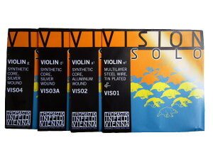 Thomastik Vision SOLO EADG���Z�b�g�iVIS01�CVIS02�CVIS03A�CVIS04�j 4/4�T�C�Y �o�C�I�������Z�b�g �g�}�X�e�B�b�N ���B�W���� �\��