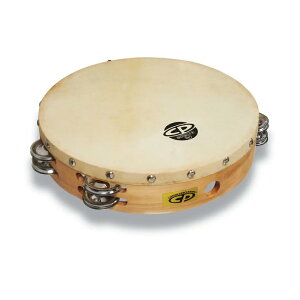 y25܂Ń|Cg5{zLP Gs[ ^o CP380 CP Wood Tambourines CP Tambourine with Head 10inch Double Row Jingles