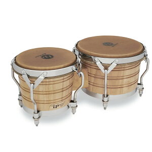 LP Gs[ {S LP201A-3 LP Generation III Wood Bongos Chrome Hardware