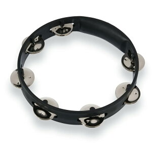 LP Gs[ ^o LPA180 LP Aspire Plastic Tambourines LP Aspire Tambourine 8inch Black