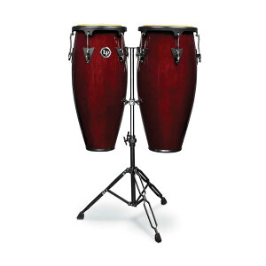LP �G���s�[ �R���K LPA646-DW LP Aspire 10 inch & 11 inch Conga Set Wood with Double Stand