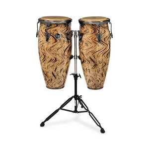 LP Gs[ RK LPA646-HC LP Aspire 10 inch& 11 inch Conga Set with Stand Havana Caf?