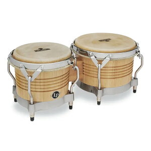 LP Gs[ {S M201-AWC LP Matador Wood Bongos Chrome