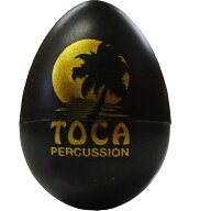 TOCA T-2107 EGG SHAKERS BLACK　T2107 Black エッグシェイカー ブラック 1個　マラカス　シェーカー　Pe…