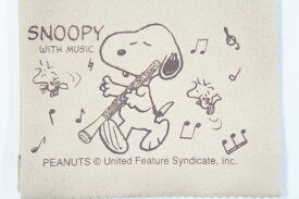 SNOOPY with Music　SCLOTH-OB　オーボエ柄クリーニングクロス　スヌーピーバンドコレクション/SNOOPY BAND COLLECTION