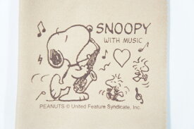 SNOOPY with Music　SCLOTH-SX　サックス柄クリーニングクロス　スヌーピーバンドコレクション/SNOOPY BAND COLLECTION