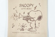 SNOOPY with Music　SCLOTH-TP　トランペット柄クリーニングクロス　スヌーピーバンドコレクション/SNOOP…
