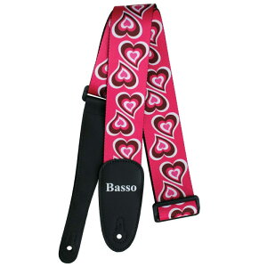�y25���܂Ń|�C���g8�{�I�z�y�N���X�t���I�ׂ�zBasso �M�^�[�X�g���b�v Pop Art DE19 Hearts �n�[�g��