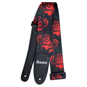 �y25���܂Ń|�C���g8�{�I�z�y�N���X�t���I�ׂ�zBasso �M�^�[�X�g���b�v Pop Art DE27 Roses ���[�Y�� �o����