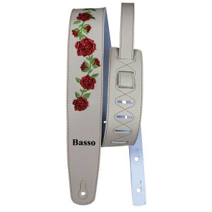 �y25���܂Ń|�C���g8�{�I�z�y�N���X�t���I�ׂ�zBasso �M�^�[�X�g���b�v Embroidered Floral VT FL03 BE