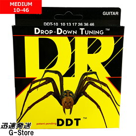 DR STRINGS エレキ弦 DDT-10×1セット DropDown Tuning Medium 10-46