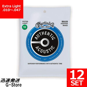 y25܂Ń|Cg5{zMartin ARM Phosphor Bronze MA-530×12Zbg 10-47 Extra Light