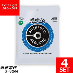 Martin ARM Phosphor Bronze MA-530×4Zbg 10-47 Extra Light
