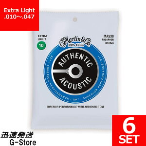 Martin ARM Phosphor Bronze MA-530×6Zbg 10-47 Extra Light