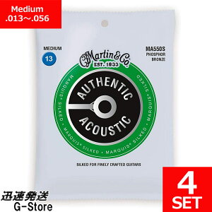 Martin ARM MARQUIS Phosphor Bronze MA-550S×4Zbg 13-56 Medium