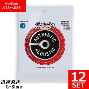 y}\Ԃ̓|Cg5{zMartin ARM Lifespan 2.0 Phospher Bronze MA-550T×12Zbg 13-56 Medium