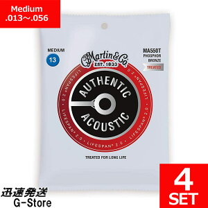 Martin ARM Lifespan 2.0 Phospher Bronze MA-550T×4Zbg 13-56 Medium