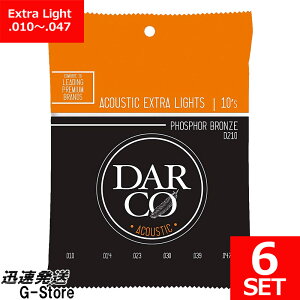 DARCO ARM Phosphor Bronze D210×6Zbg 10-47 Extra Light