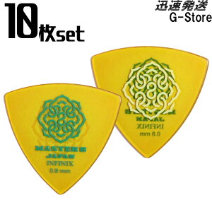 MASTER 8 JAPAN �g���C�A���O�� �s�b�N IFHPR-TR080 0.8mm×10���Z�b�g INFINIX TRIANGLE Hard Polish Rubber Grip