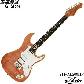 AriaProII エレキギター 714-AE200-MP ミスティーピンク アリアプロ2 アリア・エバーグリーン ギターを始めよう！