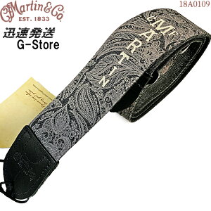 Maritn M^[Xgbv 18A0109 BLK fj ubN Martin Denim Strap Scroll and Leaf Pattern  }[`