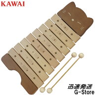 【エントリーでポイント10倍】【ラッピング可】KAWAI　ねこのもっきん　9062　シロフォンクマ　木琴　楽…
